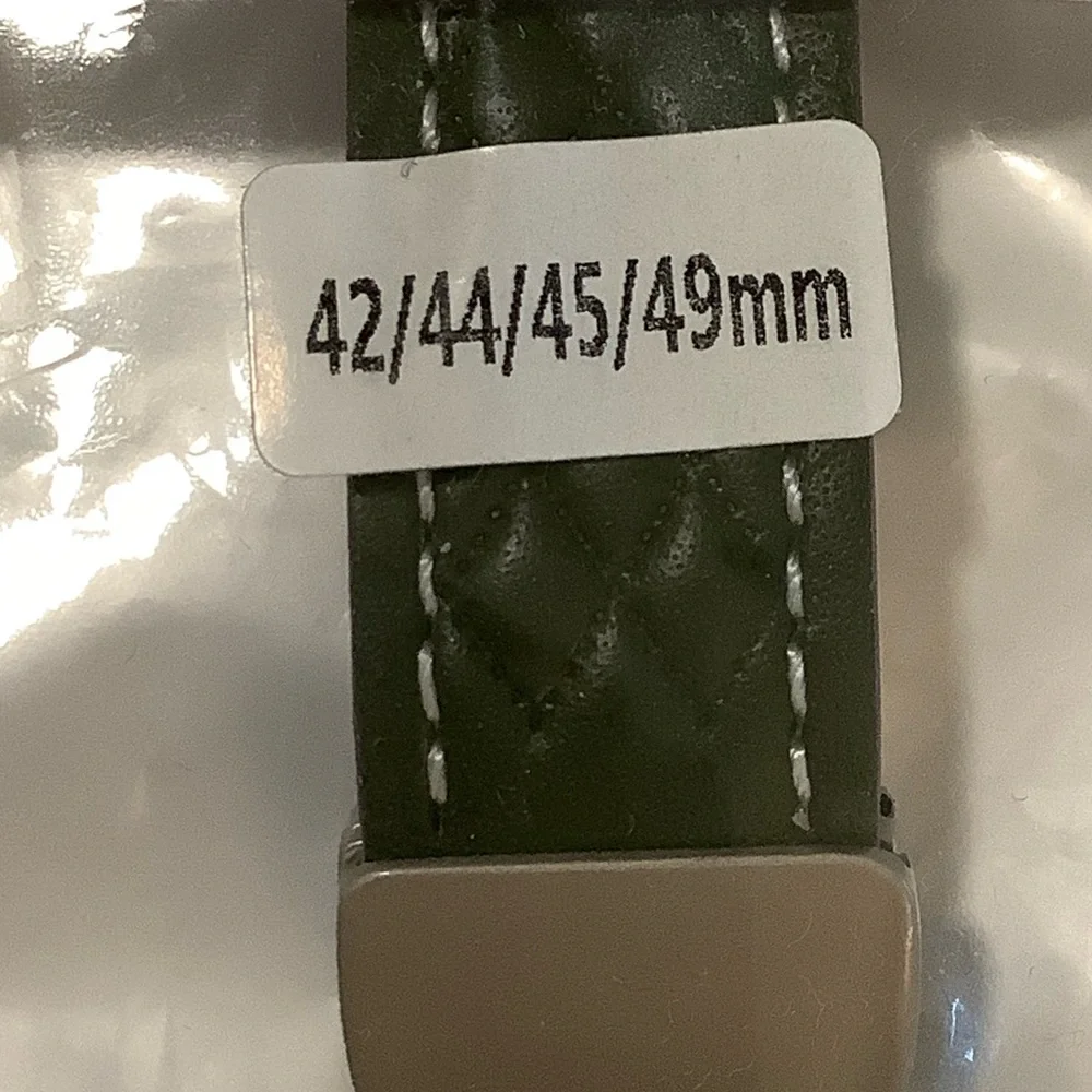 New Green Braided Watch Band NIP